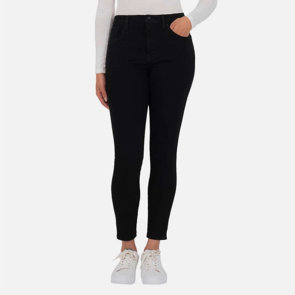 NWOT Kirkland Signature High Rise Black Skinny Jeans Size 4